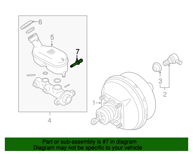 19872018 GM Brake Fluid Level Sensor 18012741