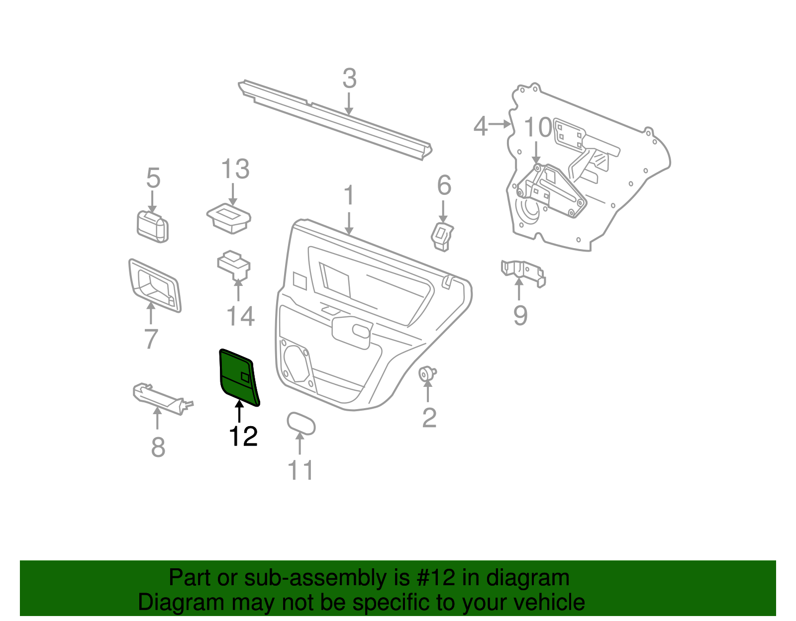 Grille - Cadillac (89038857)