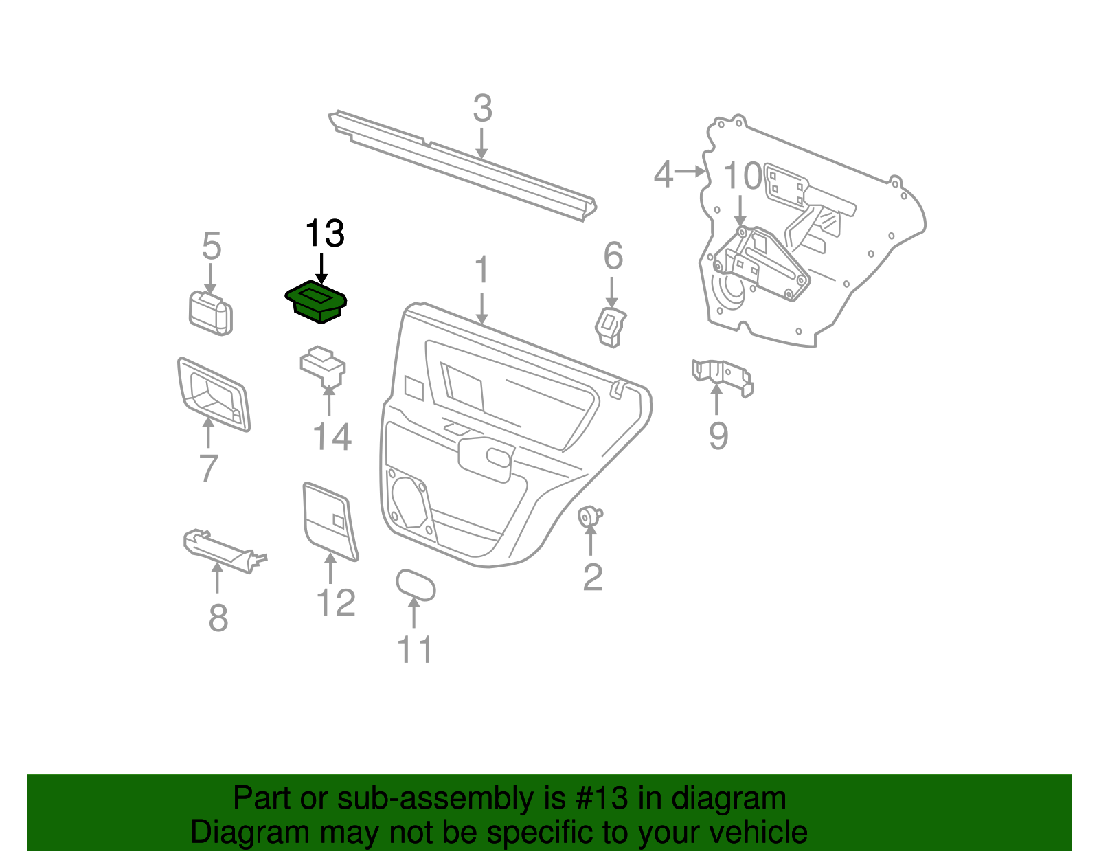 Plate - Cadillac (89038784)