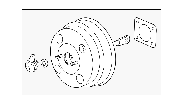 Booster Assembly-P/B (Vac) (Serv) - GM (92213529)