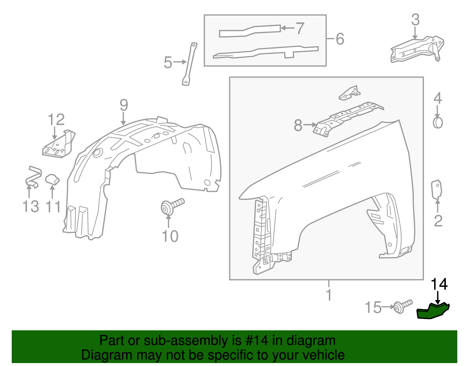 84429632 - Genuine GM MOLDING ASM-FRT S/D SILL GARN *ATMOSPHERE R - View #3