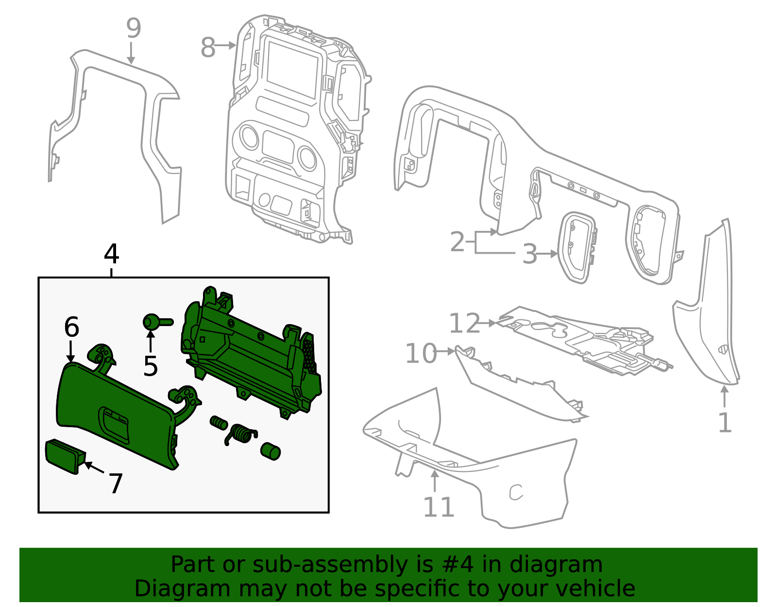 Compartment Box - GM (87858535)