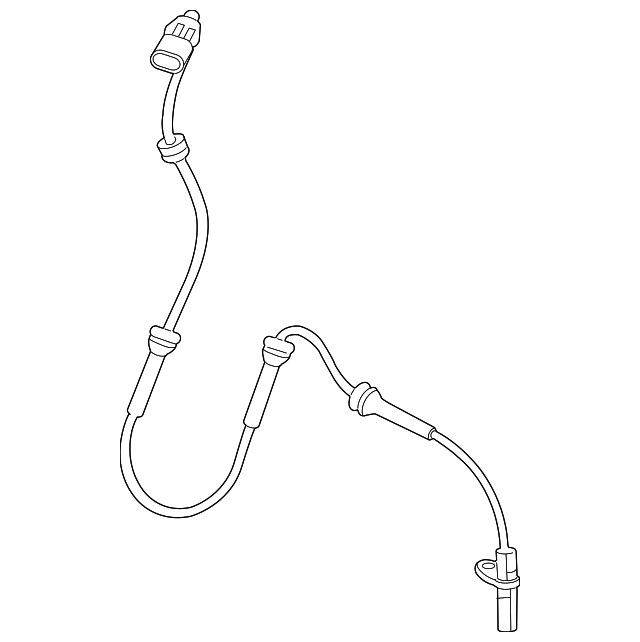 20142019 Land Rover Range Rover Evoque ABS Sensor LR089146