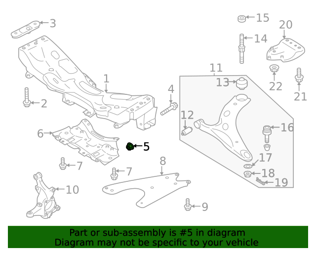 20102023 Subaru Adapter Lock Nut 902350006 Subaru Parts Store