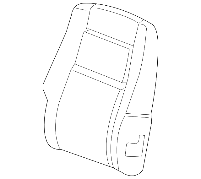 Seat Back Pad - Buick (89046353)