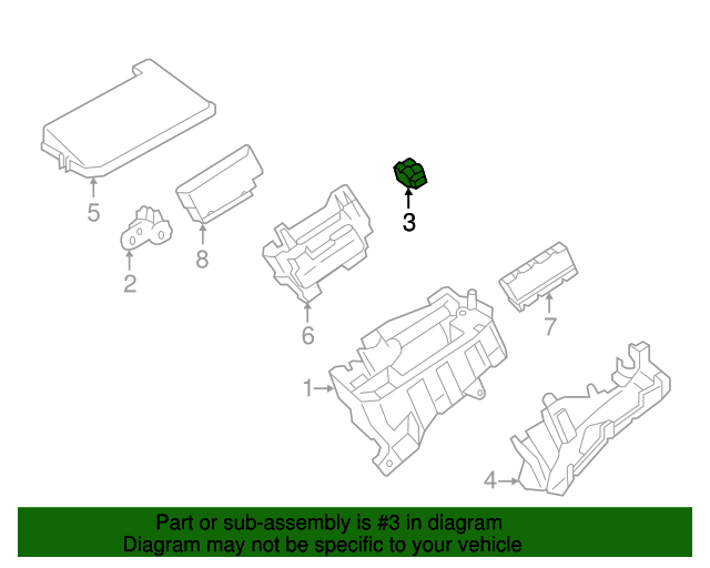 8266008020 Fuse & Relay Box 20102012 Lexus HS250h Longo Lexus Parts