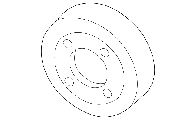 Engine Water Pump Pulley - GM (19367394)