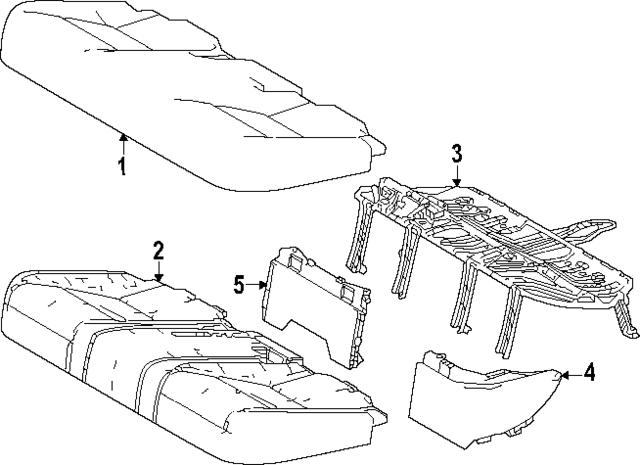 2023-2024 Lexus Cushion Cover 71075-48780-A0 | OEM Parts Online 