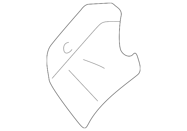 Opening Trim - Ford (YF1Z-54061B46-AA)