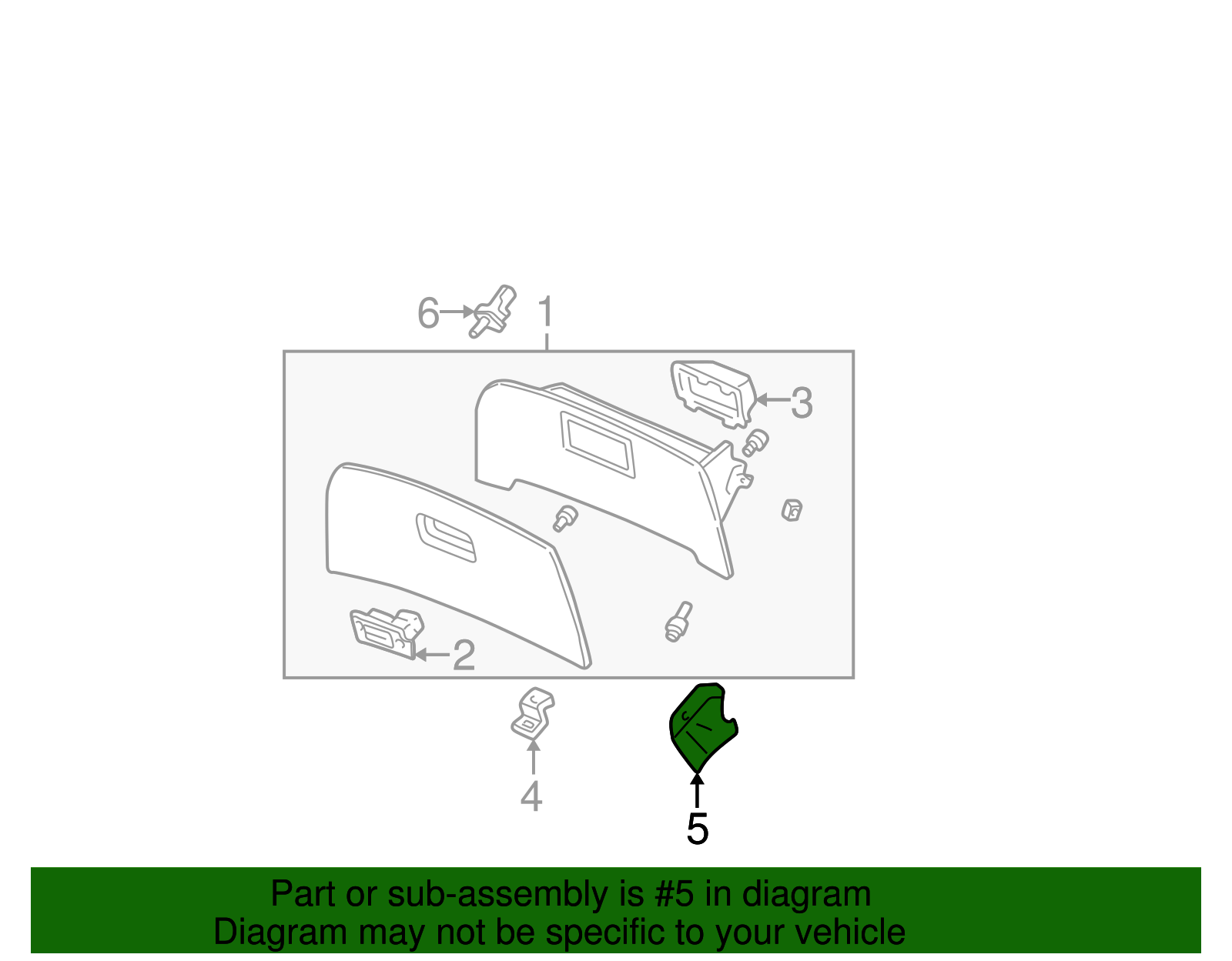 Opening Trim - Ford (YF1Z-54061B46-AA)