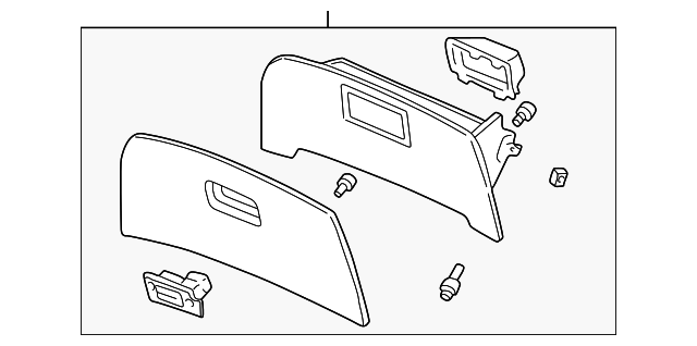 Glove Box Assembly - Ford (YF1Z-54060T10-AAC)