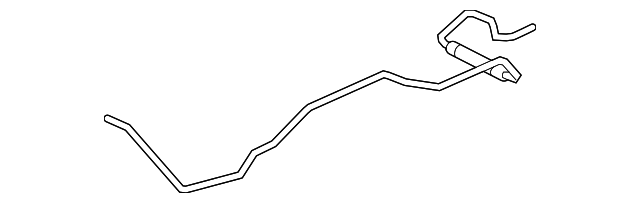 Automatic Transmission Fluid Cooler Outlet Line (20788333)