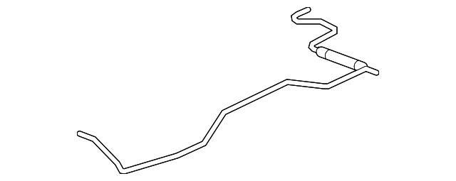 Automatic Transmission Fluid Cooler Inlet Line (20788330)