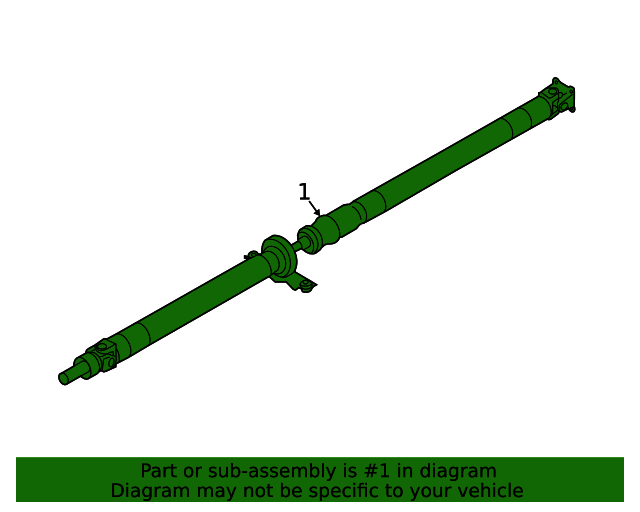 20202023 Subaru Outback Drive Shaft Assembly 27111AN13A Subaru Parts