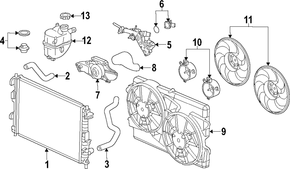 Shroud Pkg, Eng Cool Fan - GM (10387472)