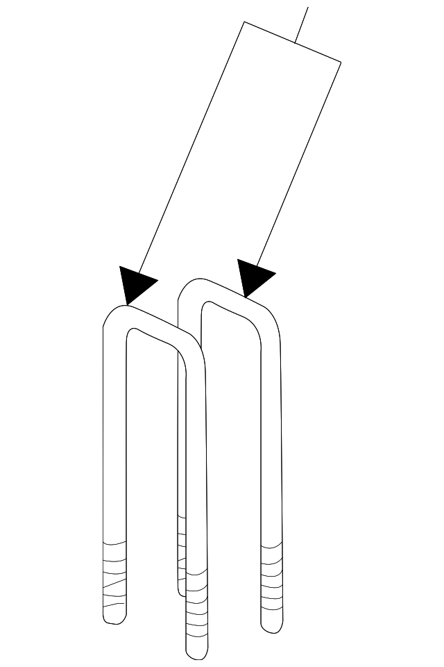 19992013 GM OEM NEW 9913 GM Chevrolet GMC Left Right Rear Leaf Spring