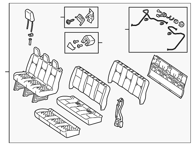 90795028019K49 - Seat Assembly 2019-2024 Mercedes-Benz | Mercedes 