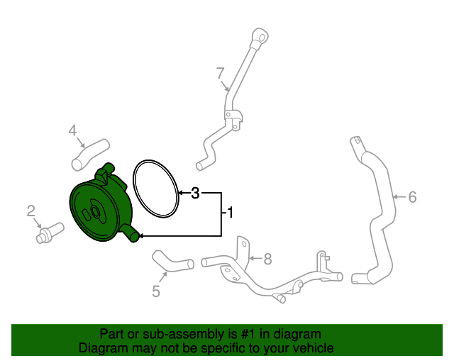 20092022 Nissan Oil Cooler 213059N00A Nissan Parts Plus