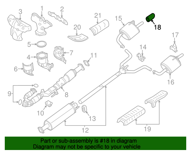 20072018 Nissan Altima OEM NEW 20072018 Nissan Altima 3.5L Exhaust