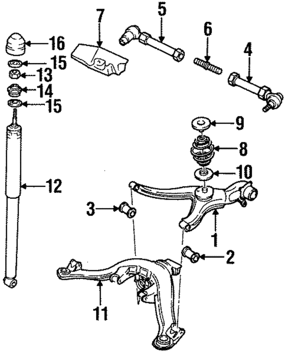 Cross-member, Rear Suspension Supt - GM (90576508)