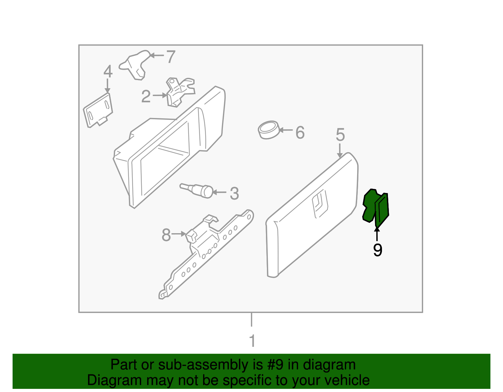 Release Handle - GM (19260651)