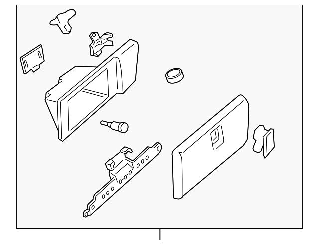 Glove Box Assembly - Buick (25789447)