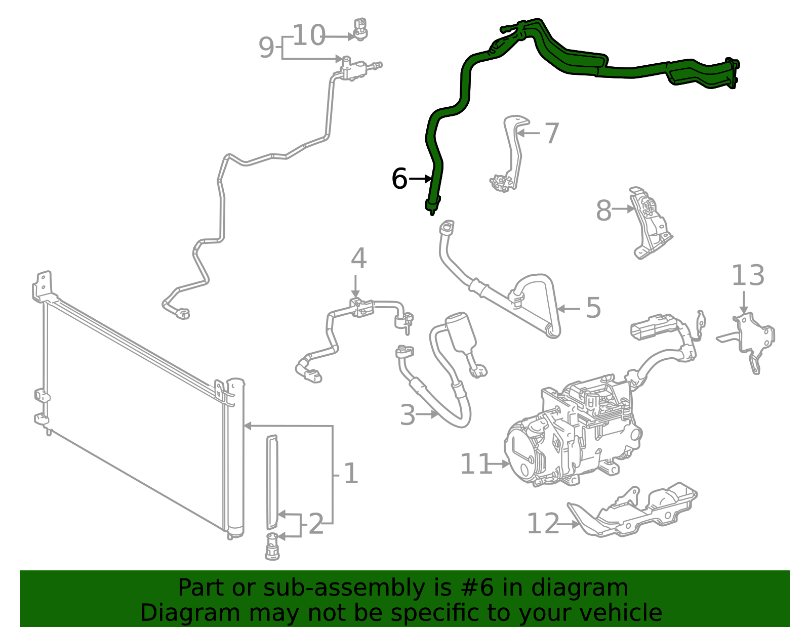 Suction Pipe - Toyota (88710-62040)