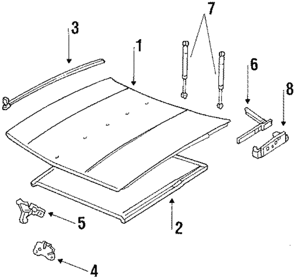 Hood Kit - GM (12374496)