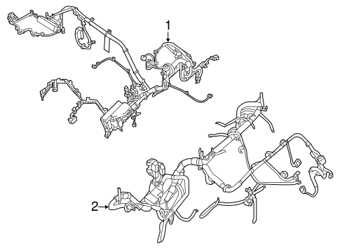 Wiring Harness for 2013 Nissan Pathfinder | Online Nissan Parts and