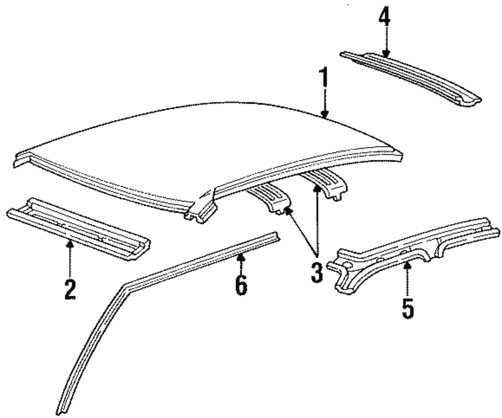 Inner Rail - Ford (YW7Z-5451180-AA)