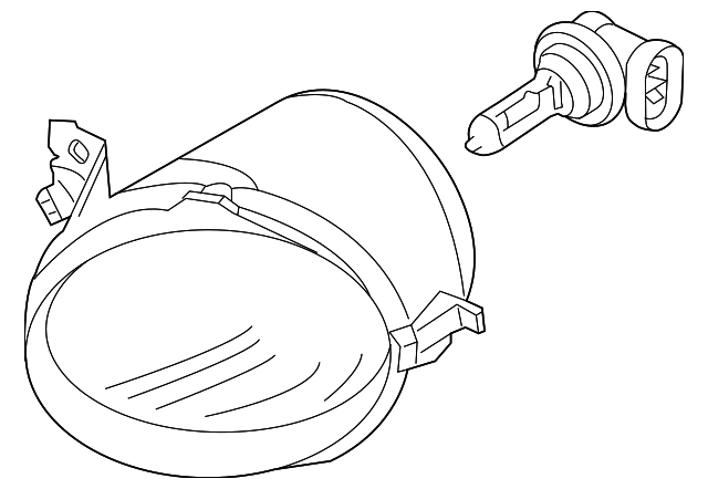Fog Lamp Assembly - Volkswagen (7L6-941-700-F)
