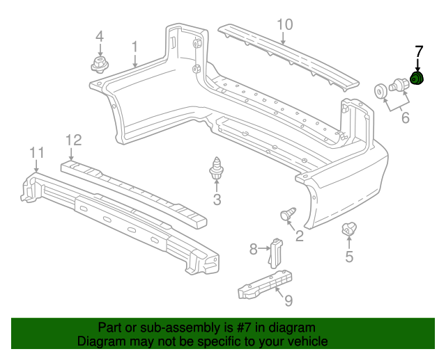 1970 Chevelle Malibu Rear Bumper Bracket Set 4 Pieces New Dynacorn 1412