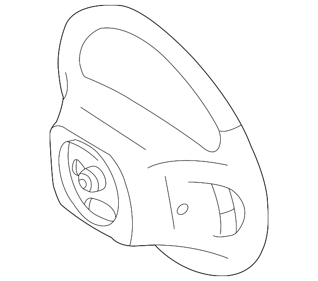 Steering Wheel - Ford (XW7Z-3600-BBE)