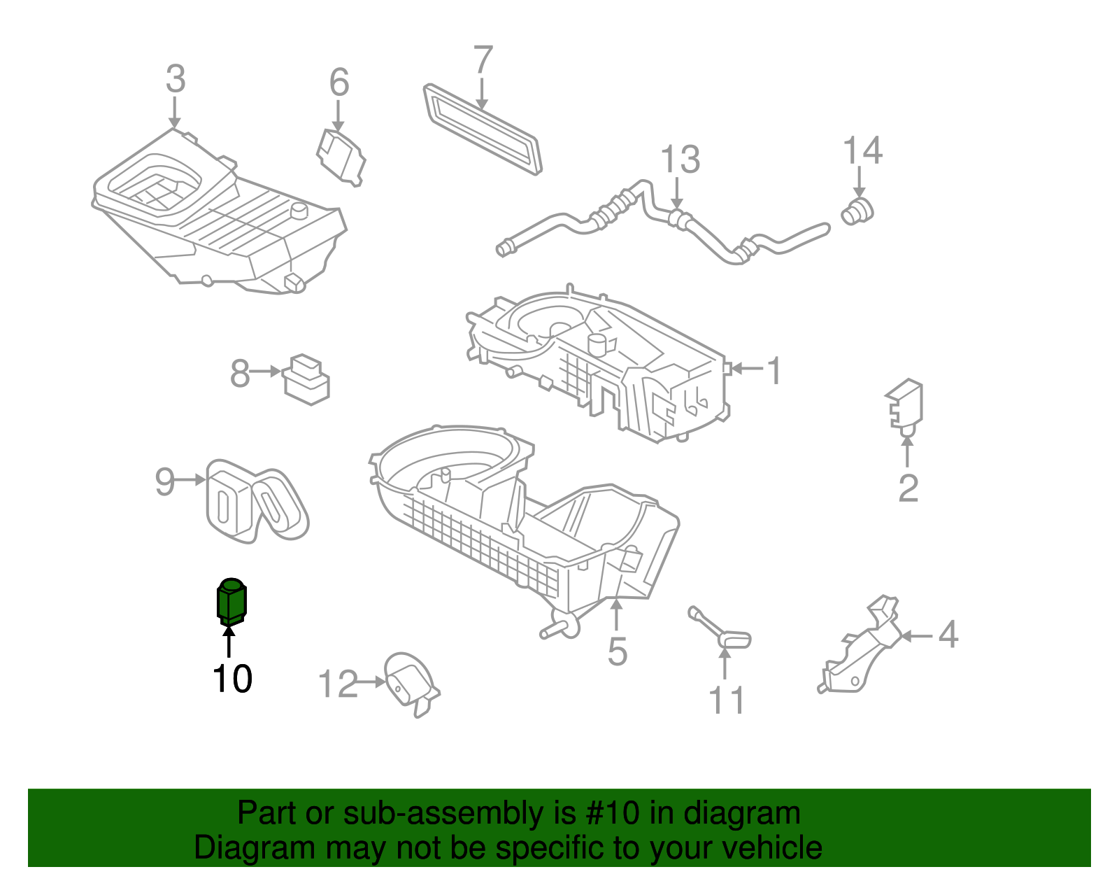 Motorcraft™ Expansion Valve - Ford (YG-409)