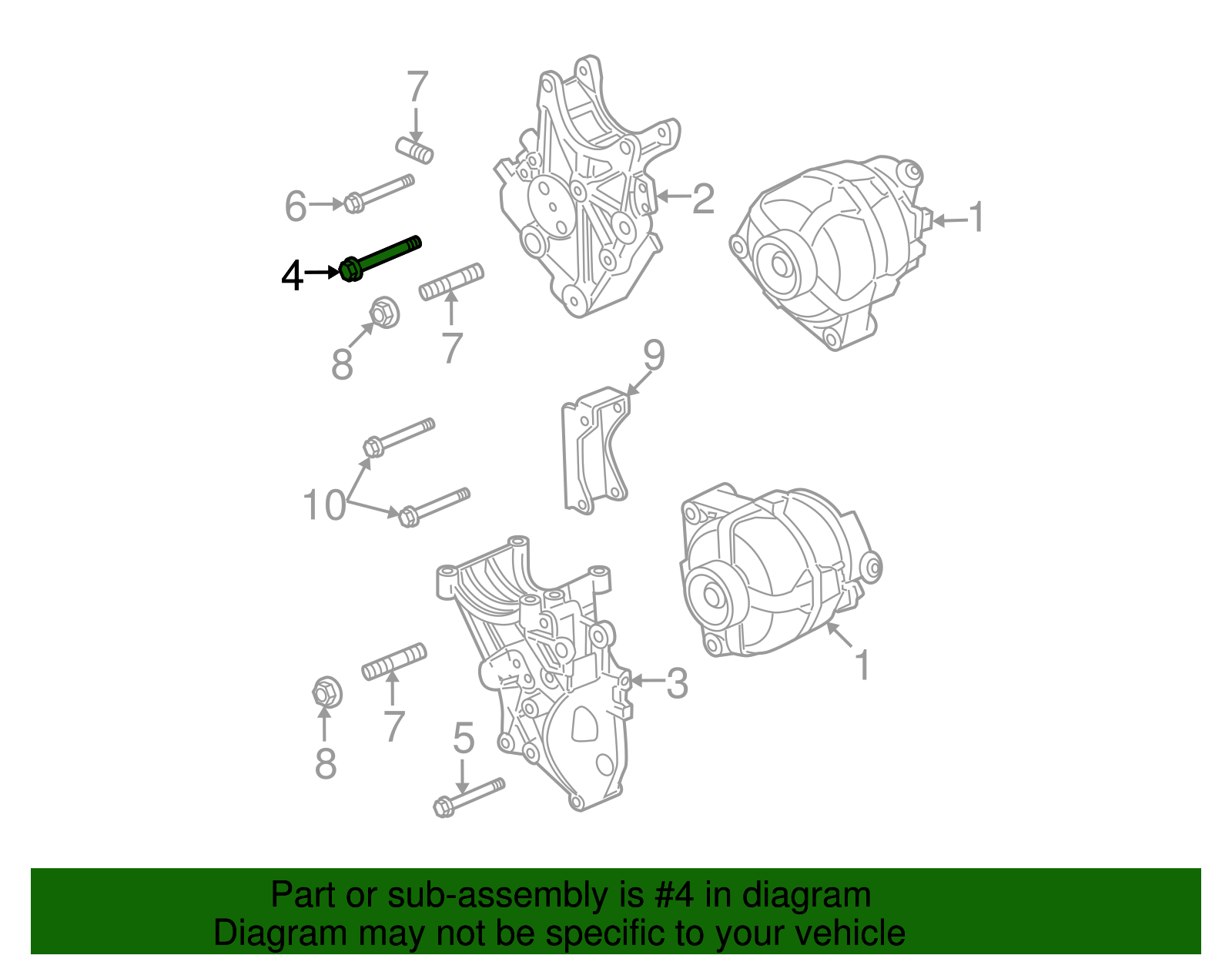 Multi-Purpose Bolt - GM (94011906)