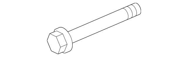 GM OEM Alternator-Mount Bracket Lower Bolt Left 94011907 