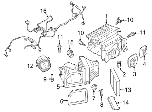 Automatic Temperature Controls for 2016 Porsche Cayman #0