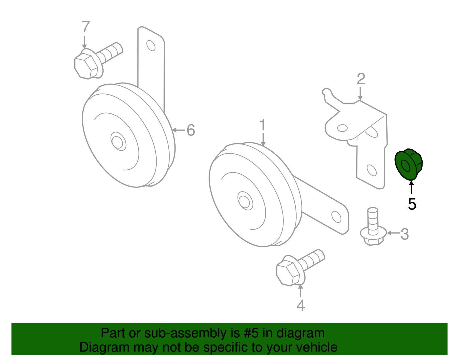 Horn Nut - Scion (SU003-02888)