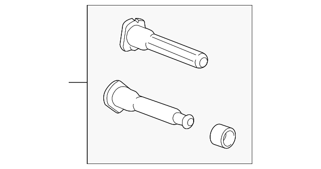 Front Brake Caliper Guide Pin Kit - GM (13539814)
