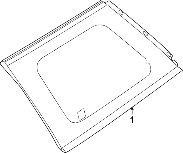 Genuine OEM Quarter Glass Part# LR177834 Fits 2022-2023 Land Rover  
