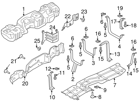 Fuel System Components for 2017 Ford F-350 Super Duty | OEM Ford Parts