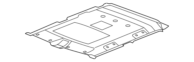 Light Opal Gray Headliner - GM (19206657)