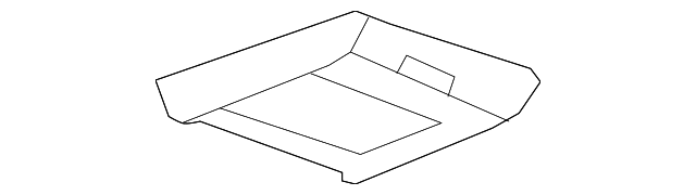 Light Opal Gray Roof Console - GM (25853058)