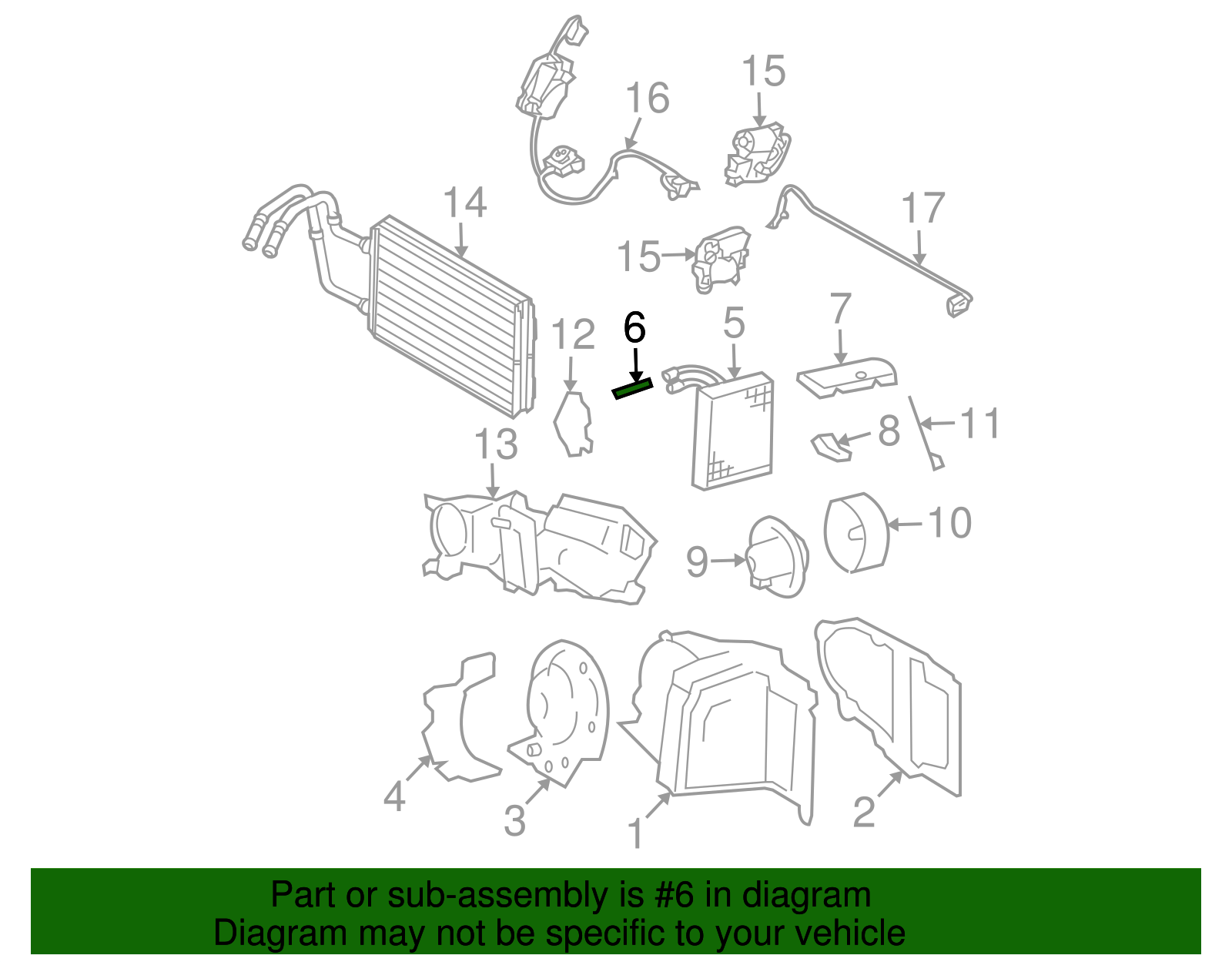 Motorcraft™ A/C Orifice Tube - Ford (YG-346)