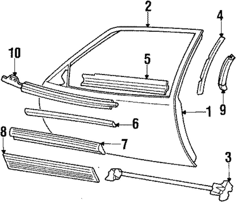 Panel Assembly-F/D Otr(Left-hand) - GM (12331902)