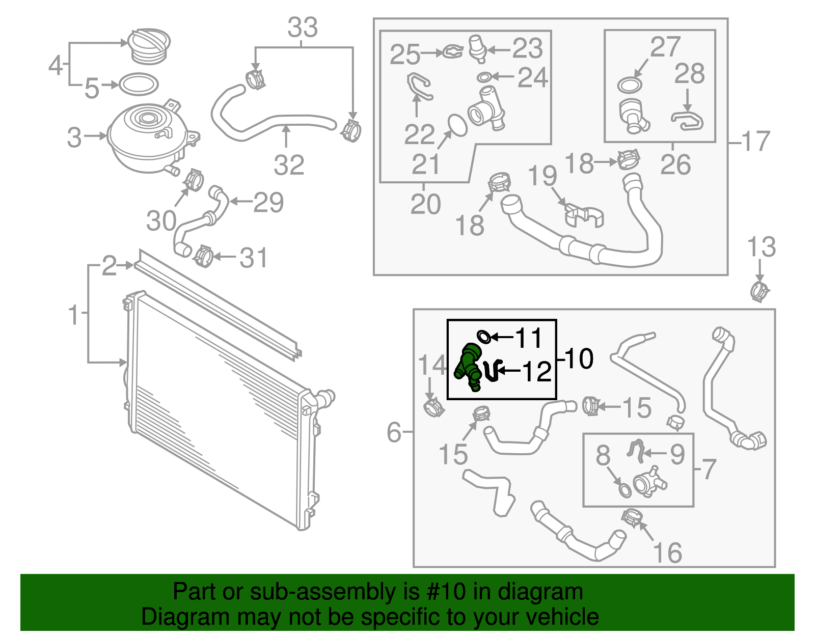 1 PC/SET OF 6Q0122291E 6Q0 122 291E PIPE CONNECTOR, Compatible With V-W (MOLEI-AUTO