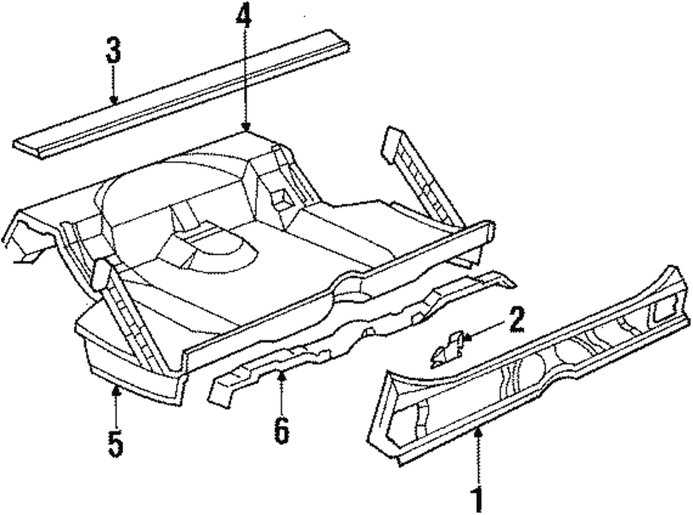 Panel Above Lid - GM (20143400)