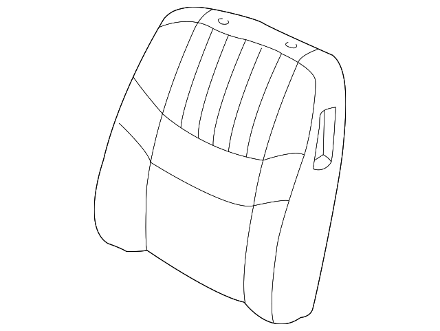 Cover Assembly, D/Seat Black Cushion  *Left Neutral   *Neutral - GM (88898192)