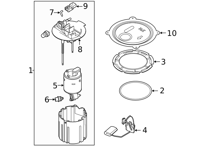 2020-2022 Hyundai Fuel Filter 31112-L1000 | OEM Parts Online