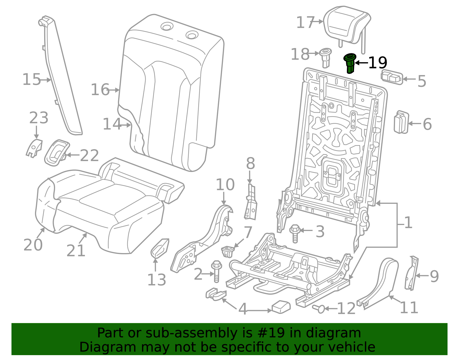 80A-886-920-D-2MI - High-Quality Headrest Guide for 2019-2024 Audi ...